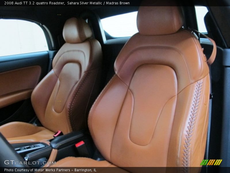 Front Seat of 2008 TT 3.2 quattro Roadster