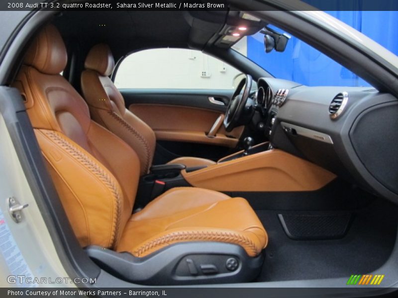  2008 TT 3.2 quattro Roadster Madras Brown Interior