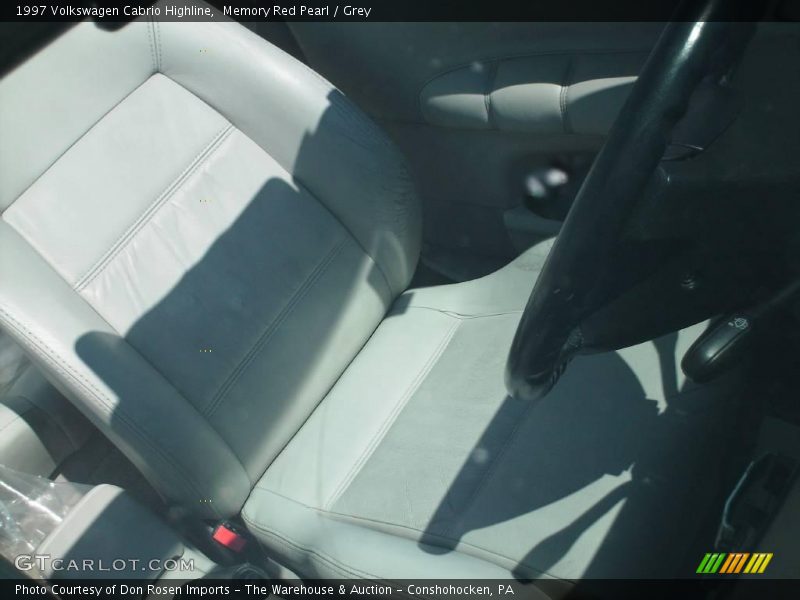 Memory Red Pearl / Grey 1997 Volkswagen Cabrio Highline