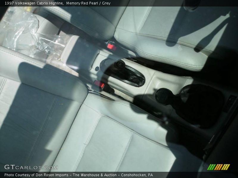 Memory Red Pearl / Grey 1997 Volkswagen Cabrio Highline