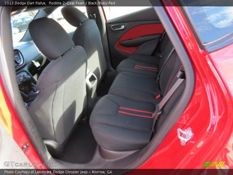 Redline 2-Coat Pearl / Black/Ruby Red 2013 Dodge Dart Rallye