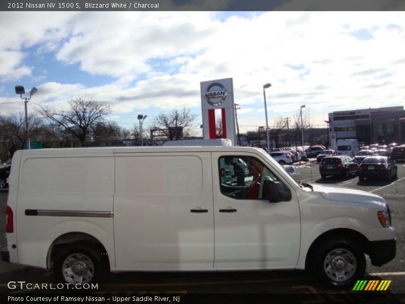 Blizzard White / Charcoal 2012 Nissan NV 1500 S