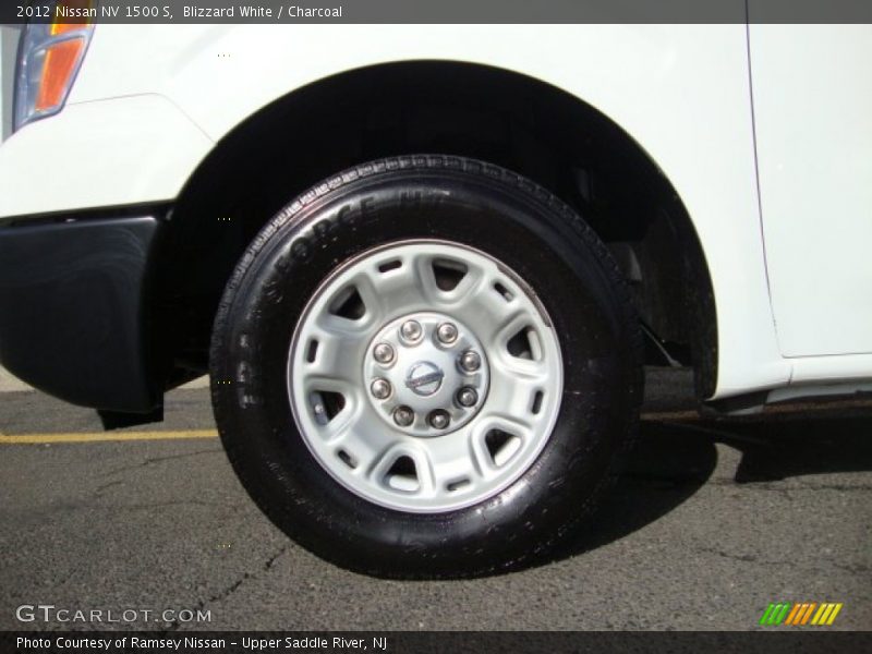 Blizzard White / Charcoal 2012 Nissan NV 1500 S