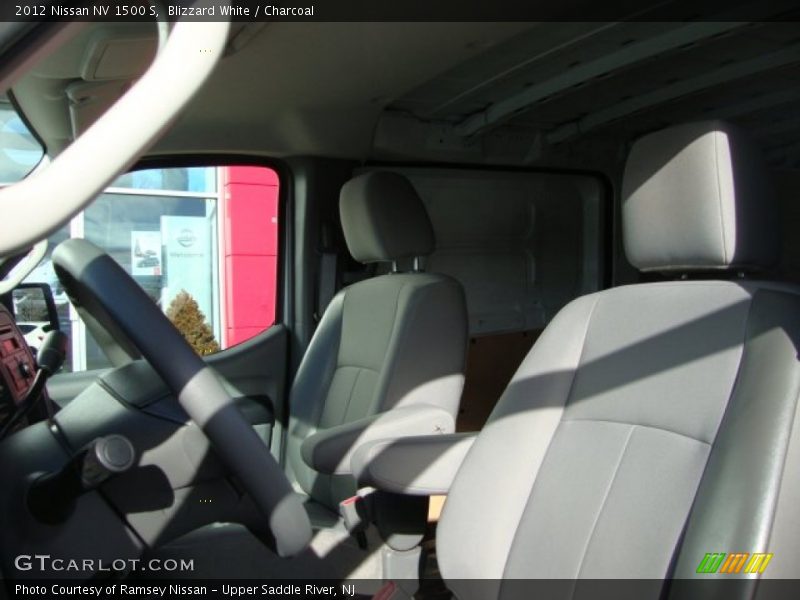 Blizzard White / Charcoal 2012 Nissan NV 1500 S