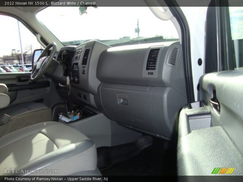 Blizzard White / Charcoal 2012 Nissan NV 1500 S
