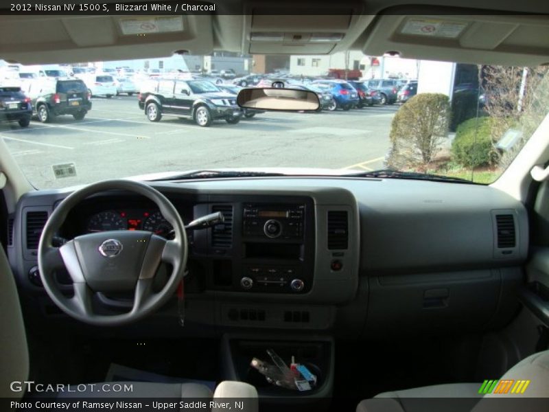 Blizzard White / Charcoal 2012 Nissan NV 1500 S