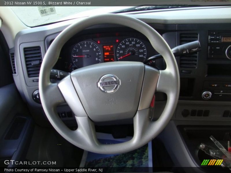Blizzard White / Charcoal 2012 Nissan NV 1500 S