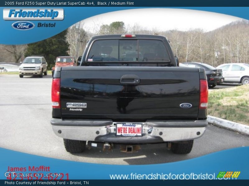 Black / Medium Flint 2005 Ford F250 Super Duty Lariat SuperCab 4x4