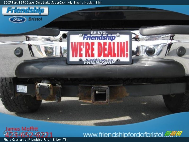Black / Medium Flint 2005 Ford F250 Super Duty Lariat SuperCab 4x4