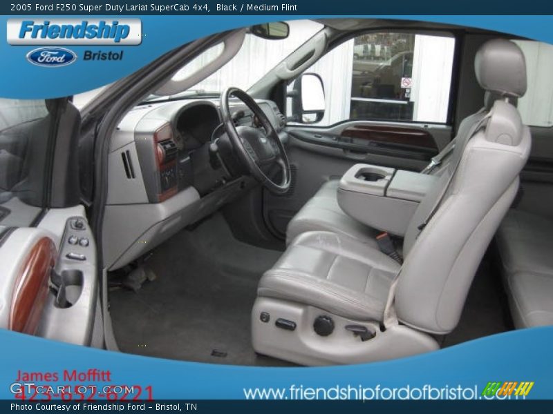Black / Medium Flint 2005 Ford F250 Super Duty Lariat SuperCab 4x4