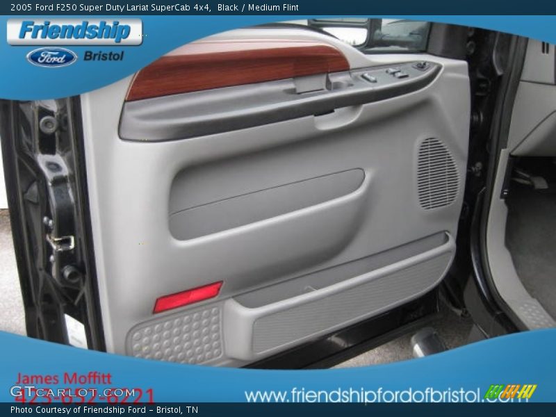 Black / Medium Flint 2005 Ford F250 Super Duty Lariat SuperCab 4x4