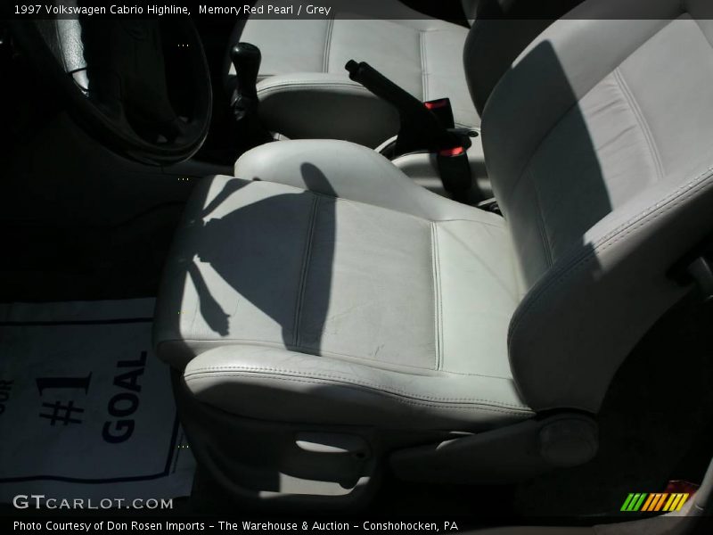Memory Red Pearl / Grey 1997 Volkswagen Cabrio Highline