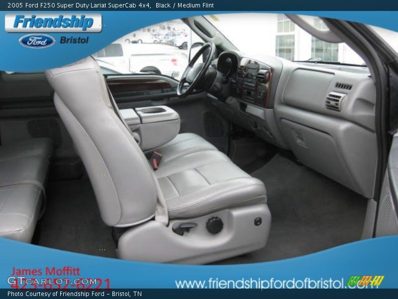 Black / Medium Flint 2005 Ford F250 Super Duty Lariat SuperCab 4x4