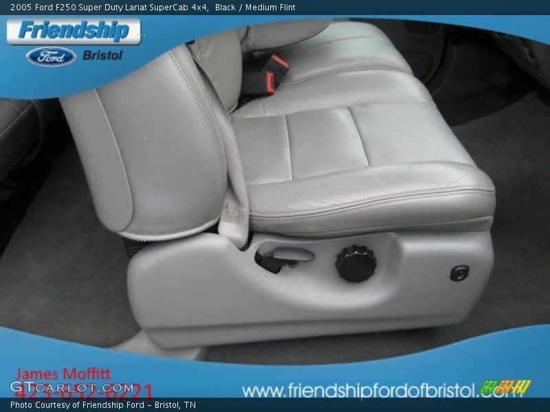 Black / Medium Flint 2005 Ford F250 Super Duty Lariat SuperCab 4x4