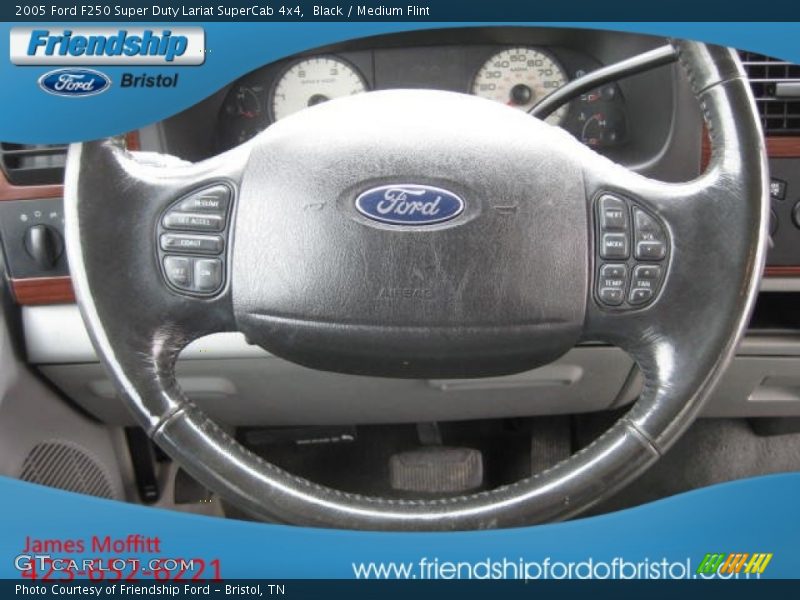 Black / Medium Flint 2005 Ford F250 Super Duty Lariat SuperCab 4x4