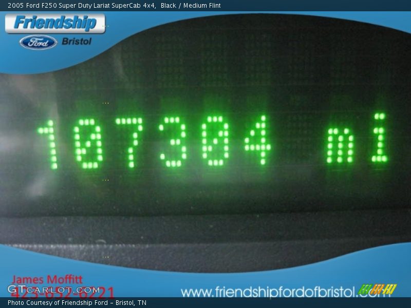 Black / Medium Flint 2005 Ford F250 Super Duty Lariat SuperCab 4x4