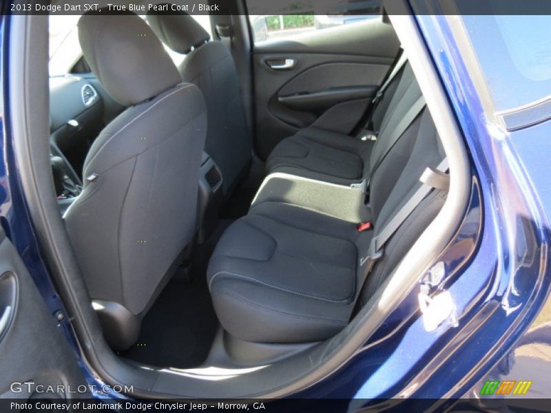 True Blue Pearl Coat / Black 2013 Dodge Dart SXT