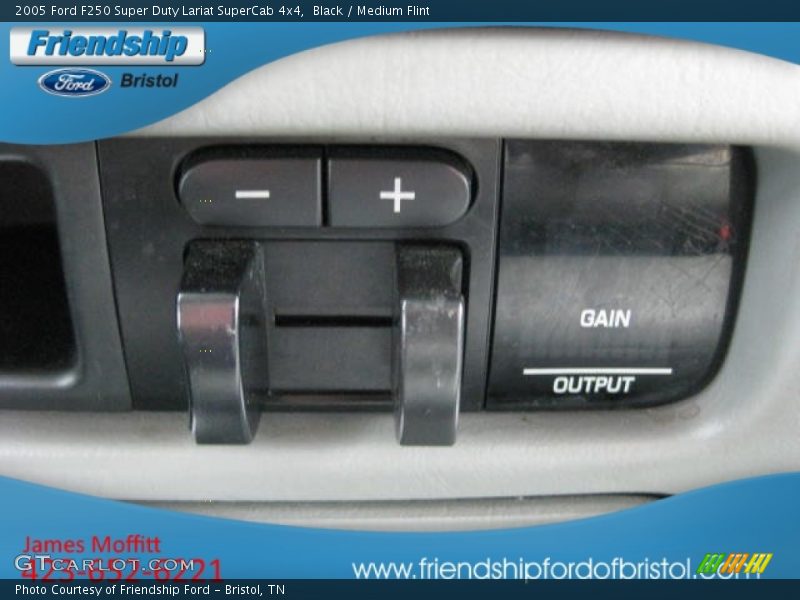 Black / Medium Flint 2005 Ford F250 Super Duty Lariat SuperCab 4x4