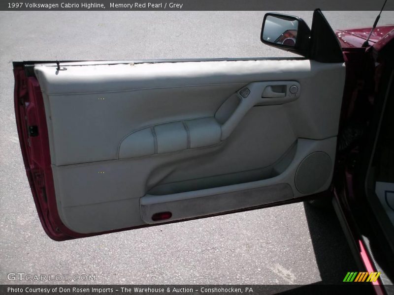 Memory Red Pearl / Grey 1997 Volkswagen Cabrio Highline