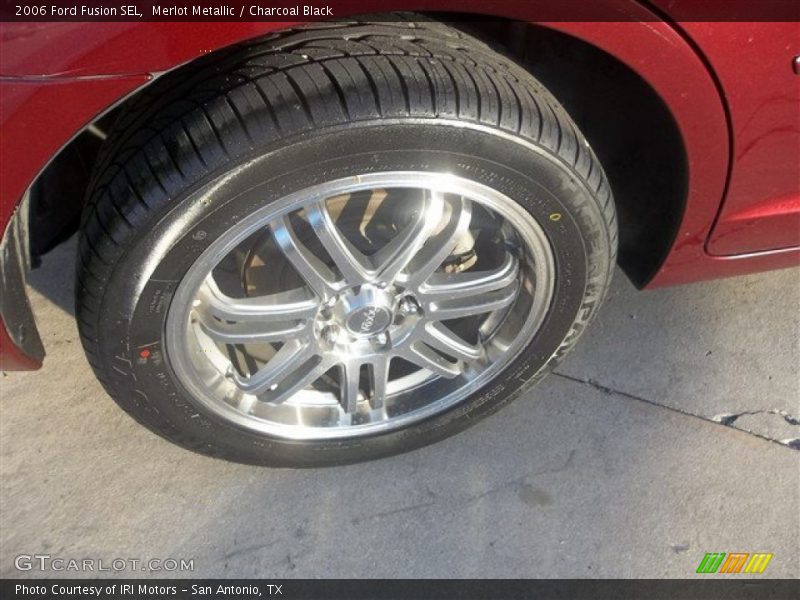 Merlot Metallic / Charcoal Black 2006 Ford Fusion SEL