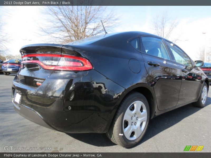 Pitch Black / Black 2013 Dodge Dart Aero