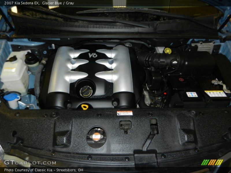 Glacier Blue / Gray 2007 Kia Sedona EX