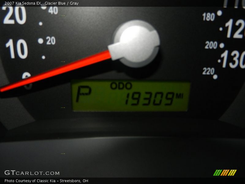 Glacier Blue / Gray 2007 Kia Sedona EX