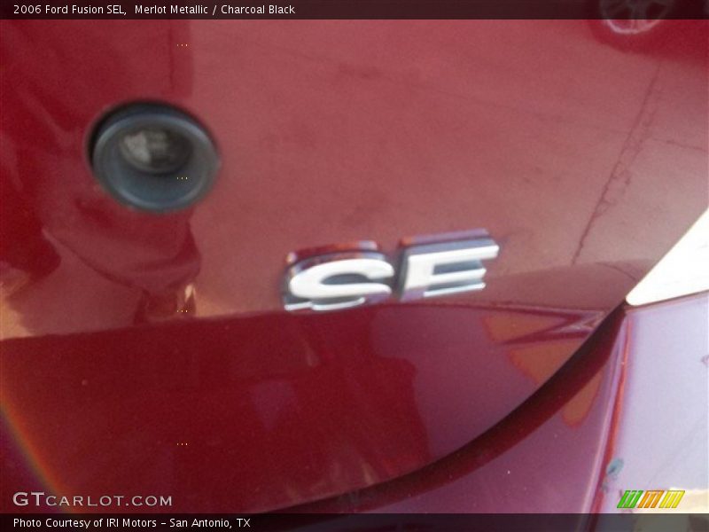 Merlot Metallic / Charcoal Black 2006 Ford Fusion SEL