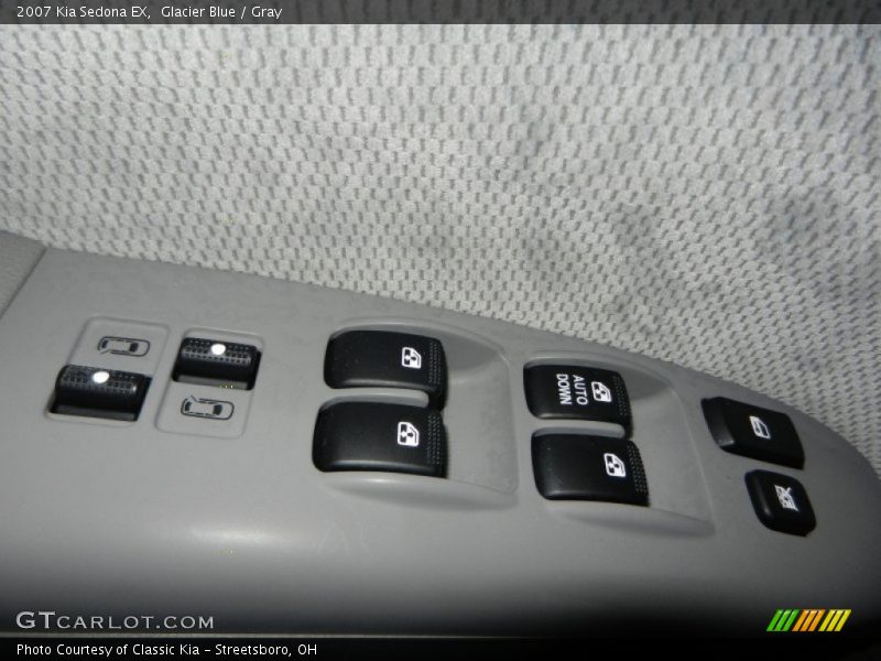 Glacier Blue / Gray 2007 Kia Sedona EX