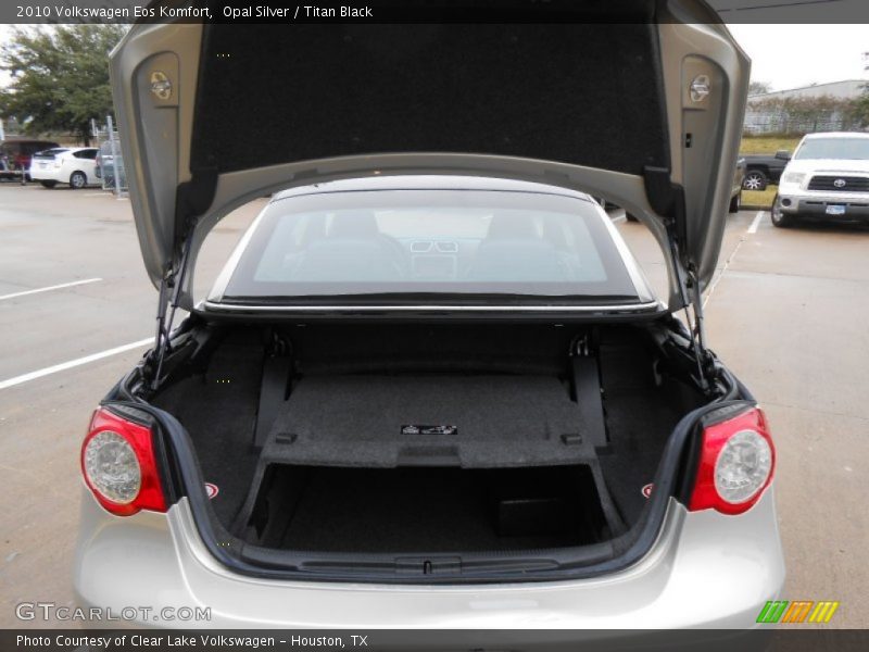 Opal Silver / Titan Black 2010 Volkswagen Eos Komfort