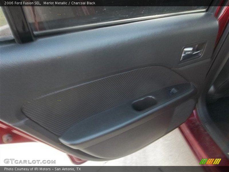 Merlot Metallic / Charcoal Black 2006 Ford Fusion SEL