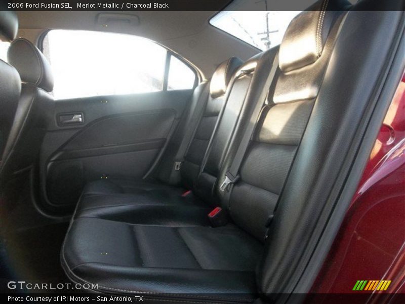 Merlot Metallic / Charcoal Black 2006 Ford Fusion SEL