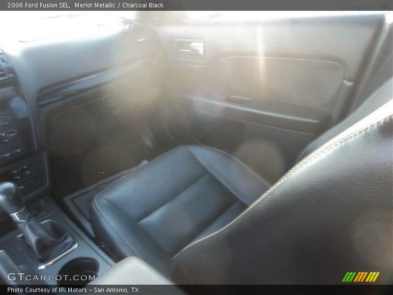 Merlot Metallic / Charcoal Black 2006 Ford Fusion SEL