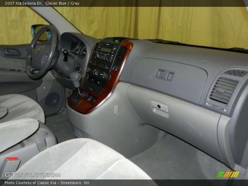 Glacier Blue / Gray 2007 Kia Sedona EX