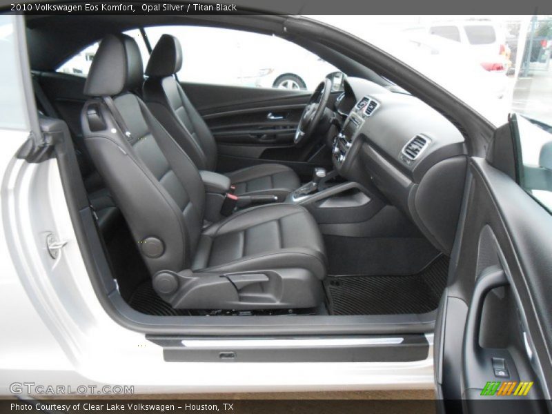 Opal Silver / Titan Black 2010 Volkswagen Eos Komfort