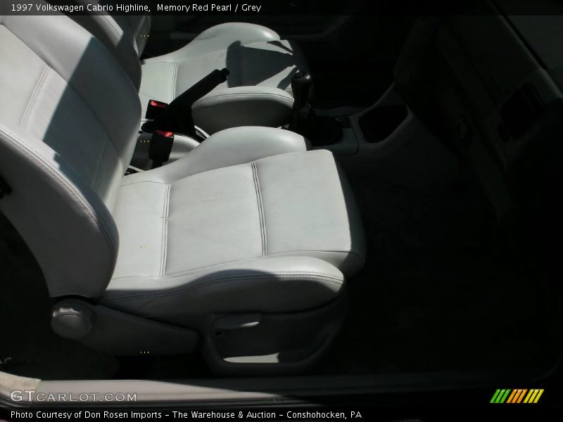 Memory Red Pearl / Grey 1997 Volkswagen Cabrio Highline