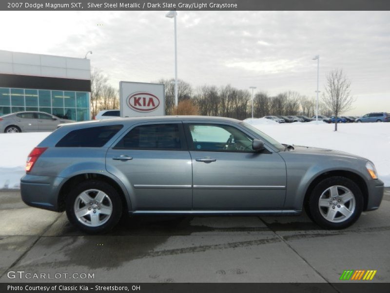 Silver Steel Metallic / Dark Slate Gray/Light Graystone 2007 Dodge Magnum SXT