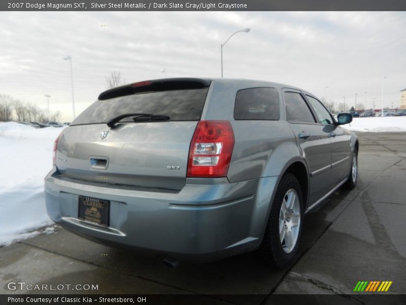 Silver Steel Metallic / Dark Slate Gray/Light Graystone 2007 Dodge Magnum SXT