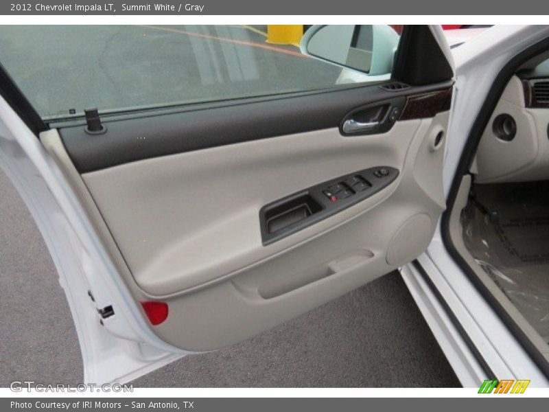 Summit White / Gray 2012 Chevrolet Impala LT