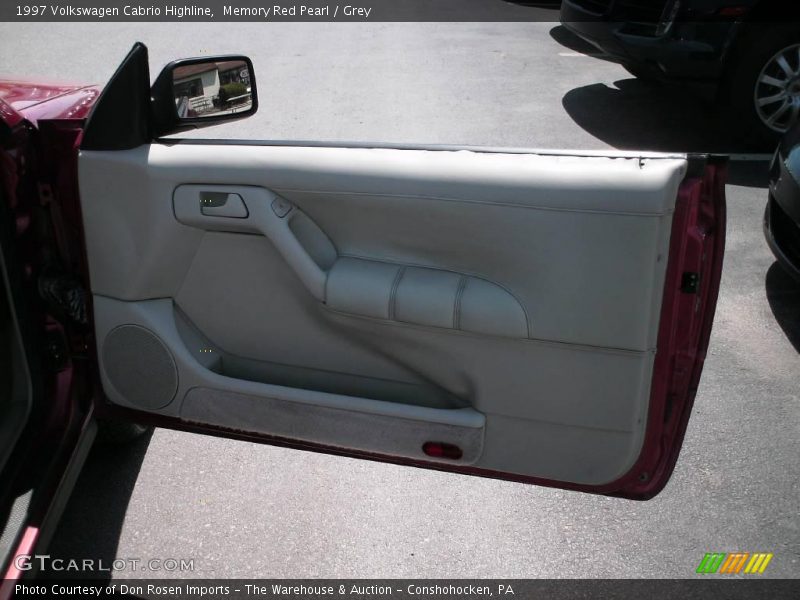 Memory Red Pearl / Grey 1997 Volkswagen Cabrio Highline