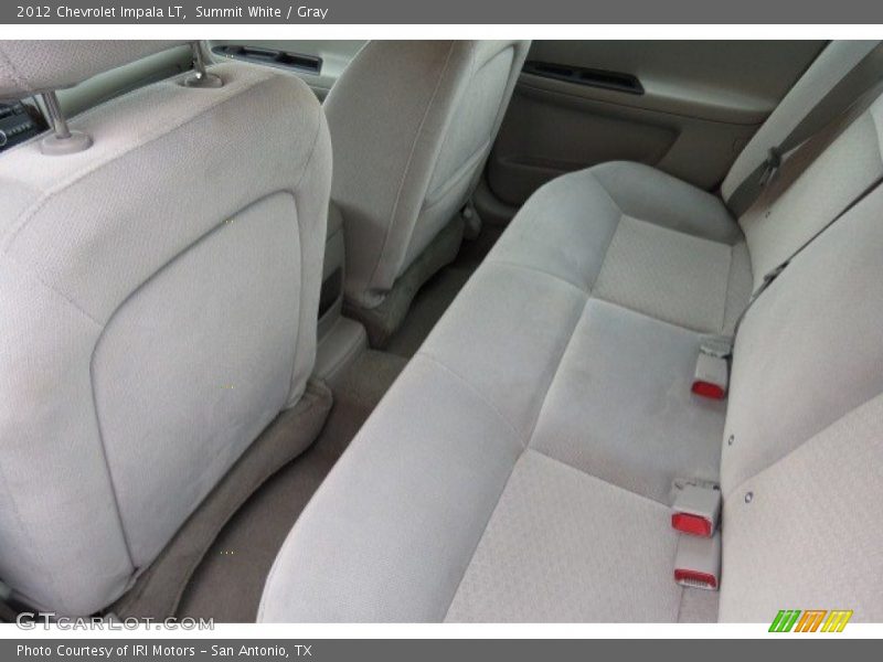 Summit White / Gray 2012 Chevrolet Impala LT