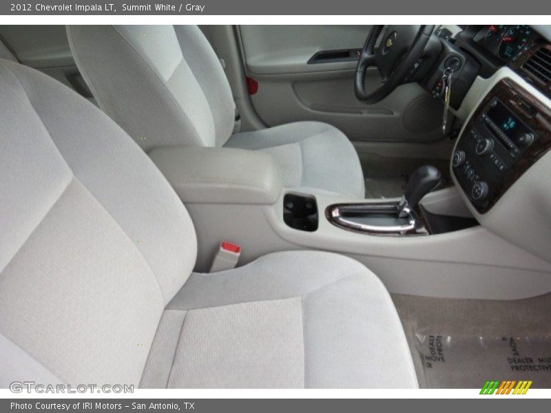 Summit White / Gray 2012 Chevrolet Impala LT