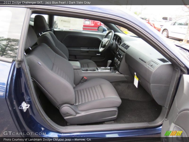 Jazz Blue Pearl / Dark Slate Gray 2013 Dodge Challenger SXT