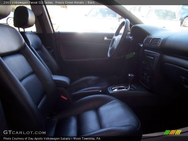 Fresco Green Metallic / Black 2001 Volkswagen Passat GLS Sedan