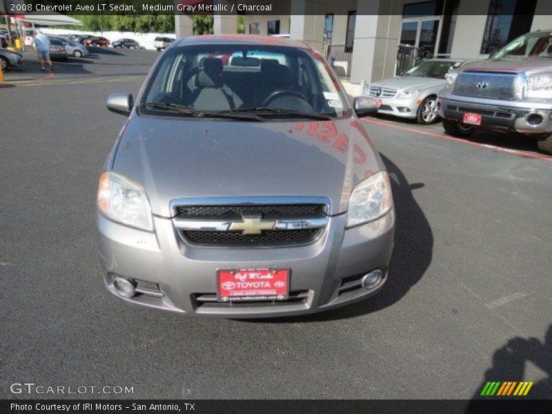 Medium Gray Metallic / Charcoal 2008 Chevrolet Aveo LT Sedan