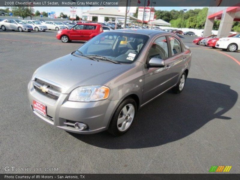 Medium Gray Metallic / Charcoal 2008 Chevrolet Aveo LT Sedan