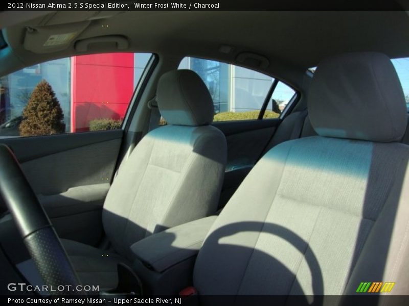 Winter Frost White / Charcoal 2012 Nissan Altima 2.5 S Special Edition