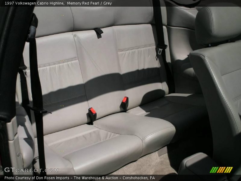 Memory Red Pearl / Grey 1997 Volkswagen Cabrio Highline