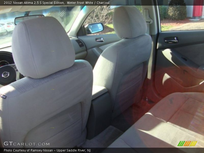 Winter Frost White / Charcoal 2012 Nissan Altima 2.5 S Special Edition