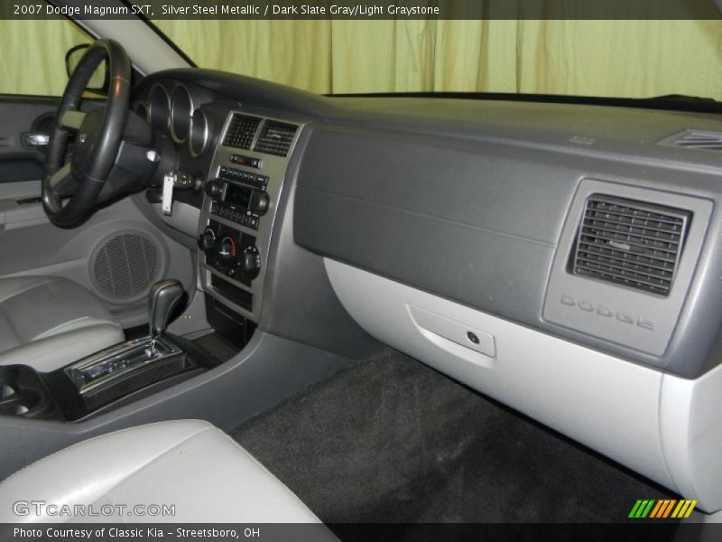 Silver Steel Metallic / Dark Slate Gray/Light Graystone 2007 Dodge Magnum SXT